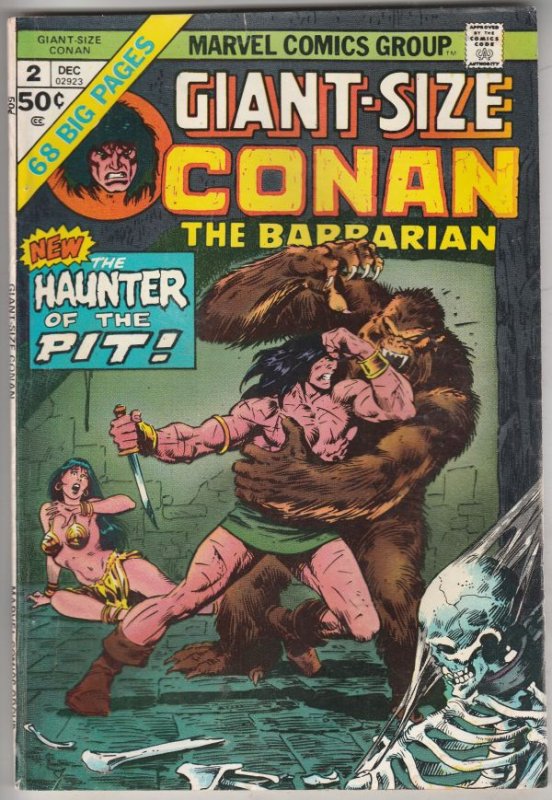 Giant-Size Conan #2 (Dec-74) FN Mid-Grade Conan