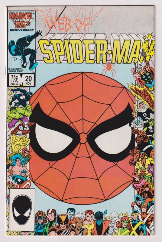 Marvel Comics! Web of Spider-Man! Issue #20! 