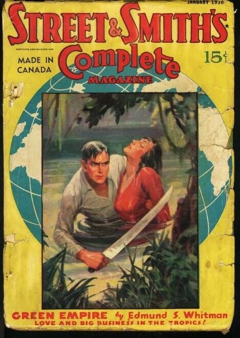 COMPLETE MAGAZINE 1935 JAN-STREET AND SMITH G