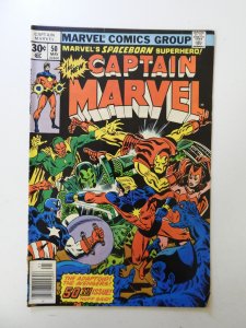 Captain Marvel #50 (1977) FN+ condition