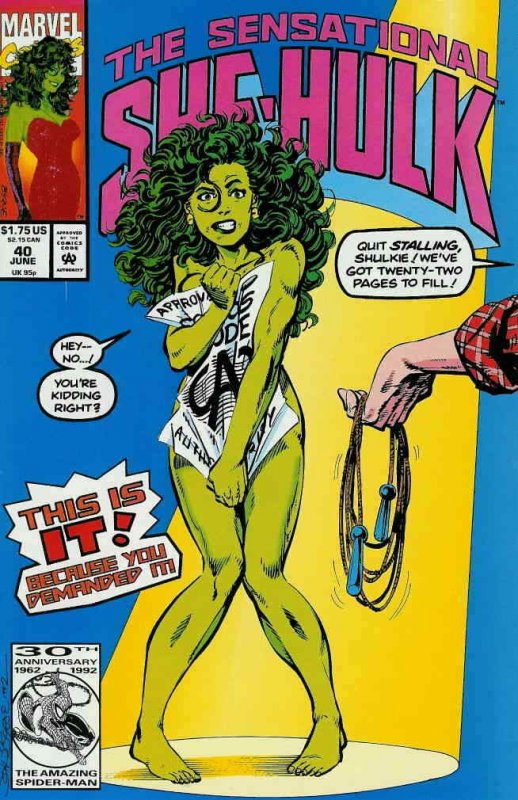 Sensational She-Hulk, The #40 VF/NM; Marvel | save on shipping - details inside