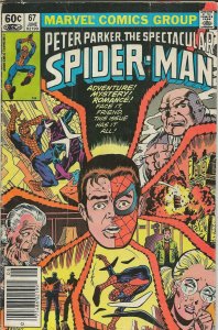 Peter Parker Spectacular Spider-Man #67 ORIGINAL Vintage 1982 Marvel Comics