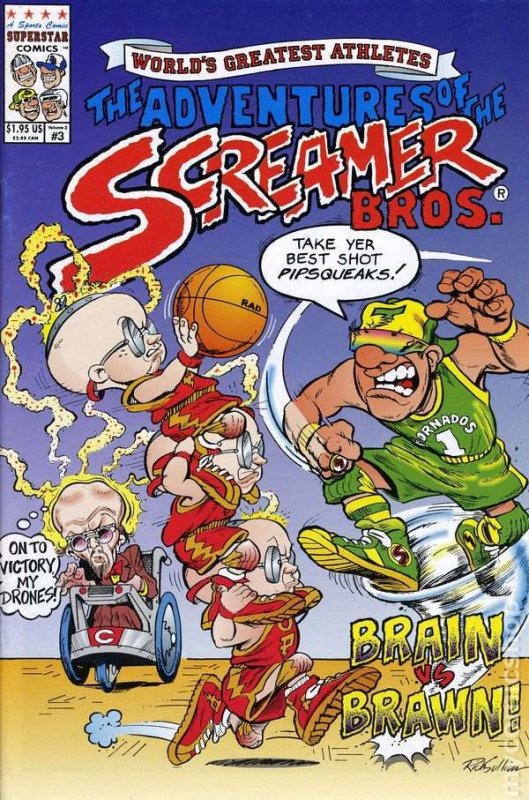 Adventures of the Screamer Brothers (Vol. 2) #3 VF ; Superstar | World's Greates