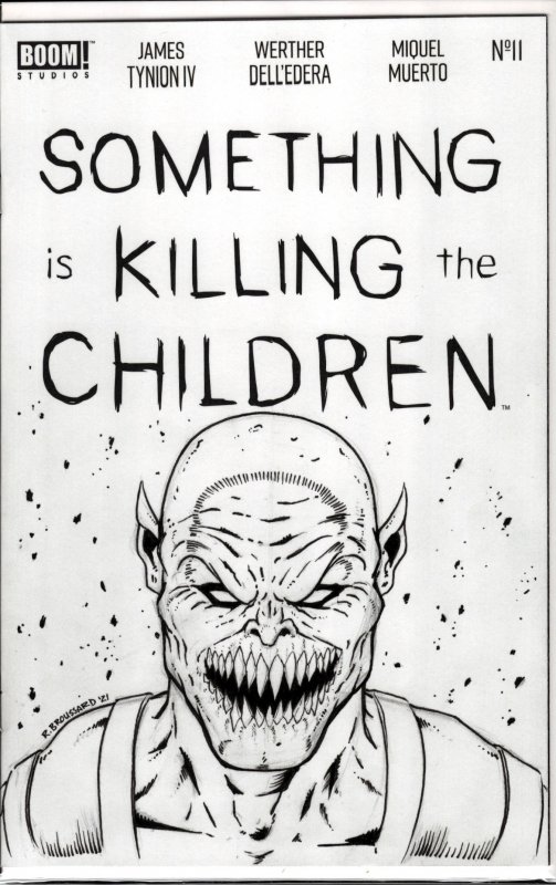 Something is Killing the Children #25 Cover F (2022) Rare Sketch Cover!