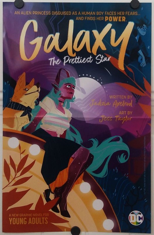 Galaxy The Prettiest Star Folded Promo Poster 11x17 DC 2022 New [FP385] 