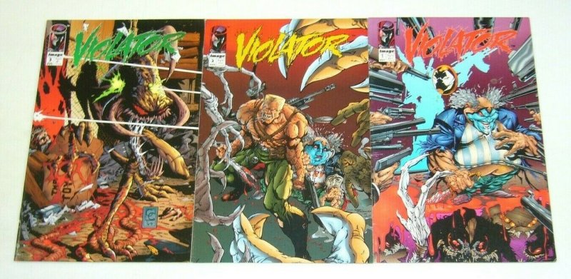 Violator #1-3 FN complete series - spawn spin-off by alan moore/bart sears / HipComic