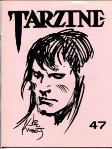 Tarzine #47 1986-Fanzine for collectors of Tarzan and ERB memorabilia-VF