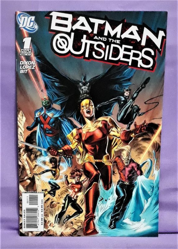 BATMAN and the OUTSIDERS #1 - 4  Catwoman Katana Metamorpho (DC 2007)