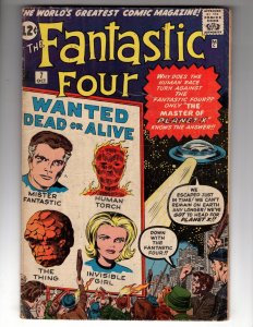 Fantastic Four #7 (1962) MASTER OF PLANET - X / CR600-MC#22