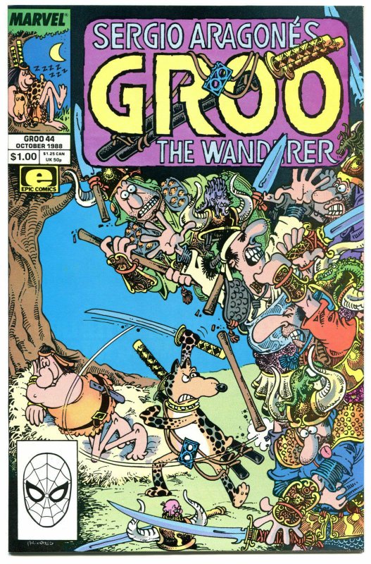 GROO the WANDERER #44, NM+, Rufferto, cheese dip, Sergio Aragones, more in store