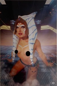 POWER HOUR #2 MAY THE 4TH “CAPTURED” NAUGHTY RACHEL HOLLAND “METAL”COVER NM.