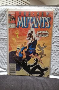 The New Mutants #83 Newsstand Edition (1989) New Mutants 