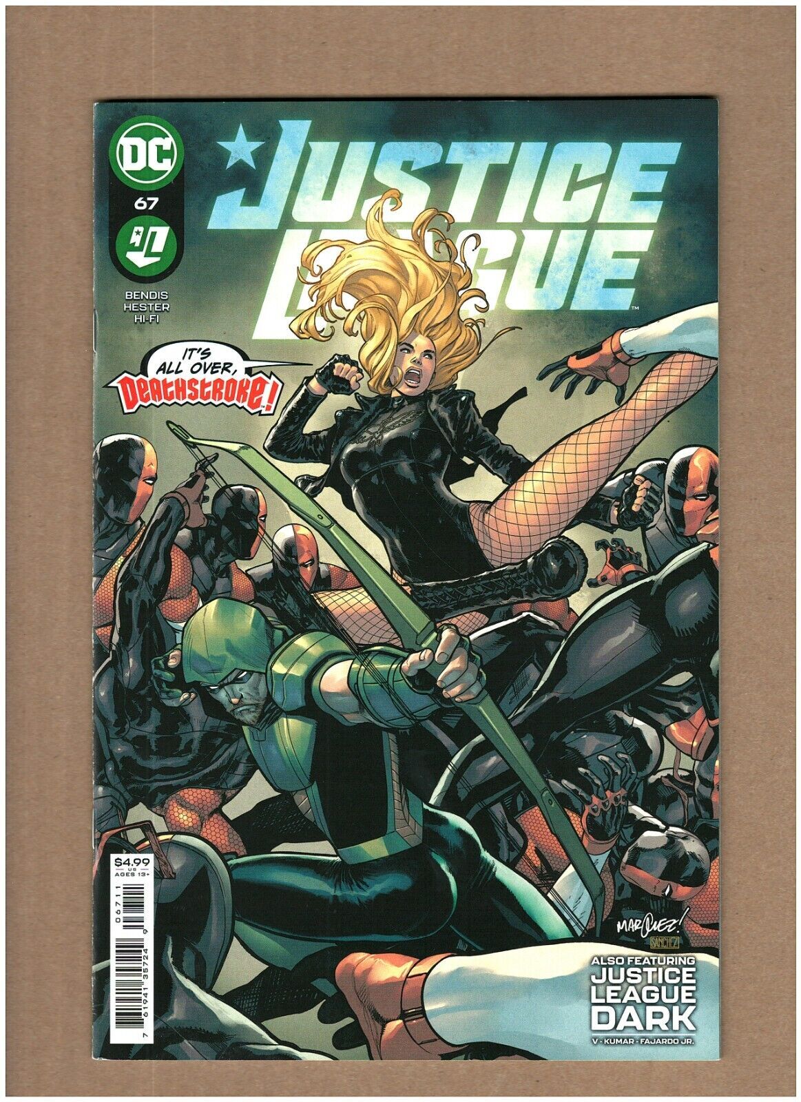 black canary and green arrow justice league