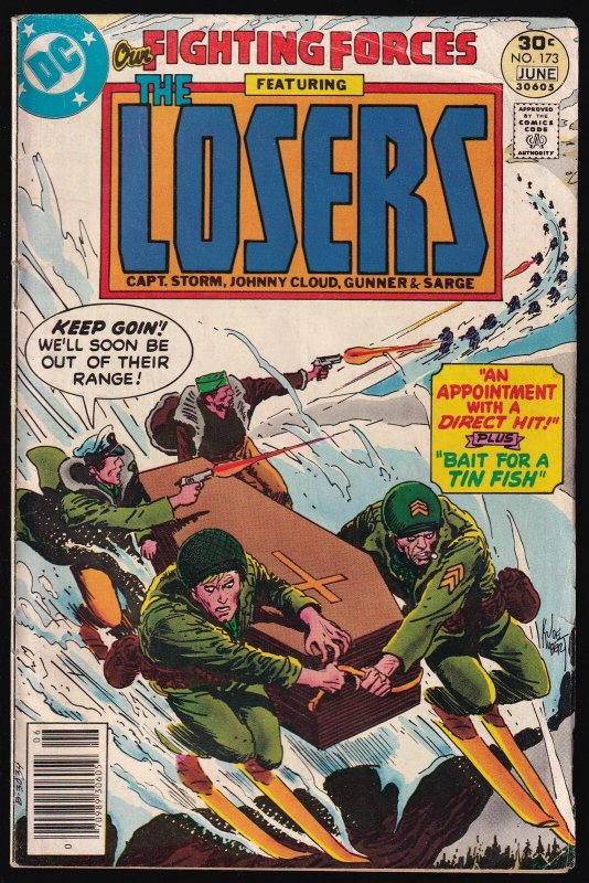 Our Fighting Forces 173 (1977) VG+ Bronze Age DC War Comics