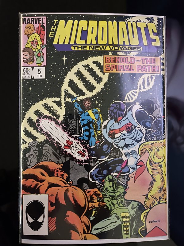 Micronauts: The New Voyages #5 (1985) NM