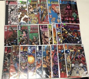 Blood Strike Set Issues # 1-25 Missing # 23-24 (1993) • Image Comics • Liefeld