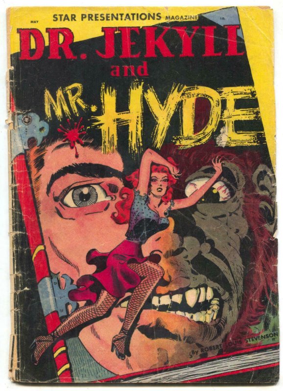 Star Presentations #3- Dr Jekyll & Mr Hyde Wally Wood missing centerfold