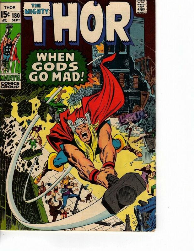 THOR 180 VG Sept. 1970 NEAL ADAMS