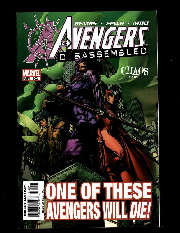 11 Avengers Comics #496 497 498 499 500 500 501 502 503 Finale, Casebook SM20