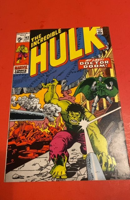 The Incredible Hulk #143 (1971) victor doom