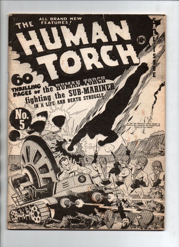 Flashback #2 - Human Torch #5 1941 reprint - 1971 - FN