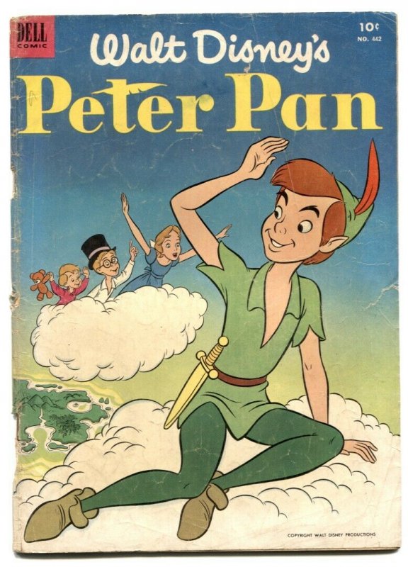 Walt Disney's Peter Pan- Four Color Comics #442 1952 F/G