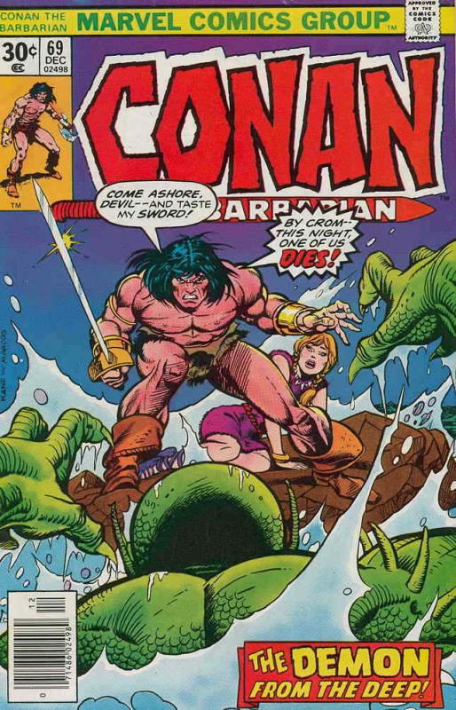 Conan the Barbarian #69 FN; Marvel | save on shipping - details inside
