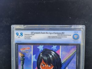 GFT: Realm War Age of Darkness #12 - NYCC Exclusive Variant - CBCS 9.8 - 2015