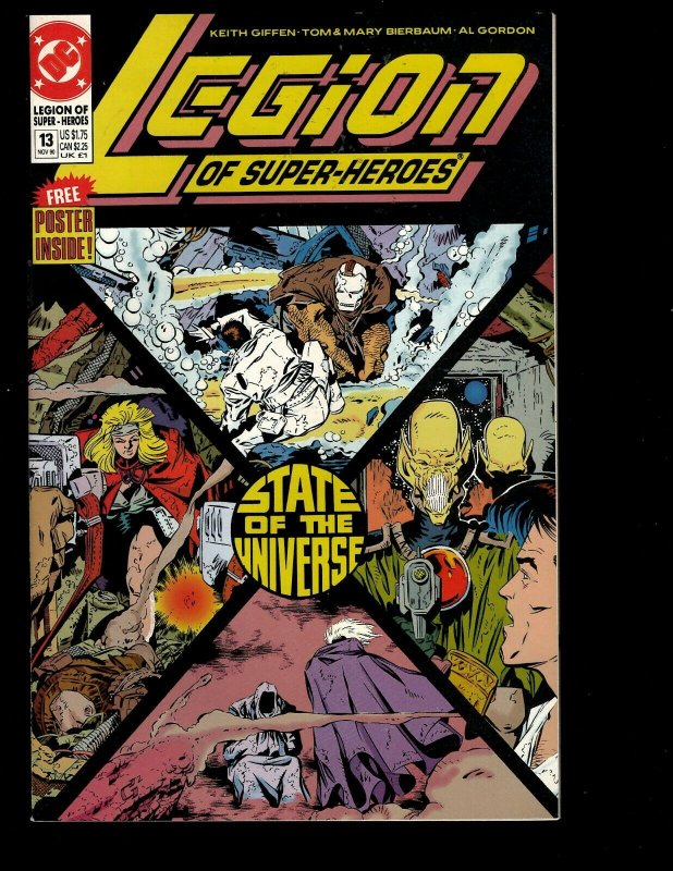 12 Legion Of Super-Heroes DC Comics #12 13 14 15 16 17 18 19 20 21 22 23 GK33