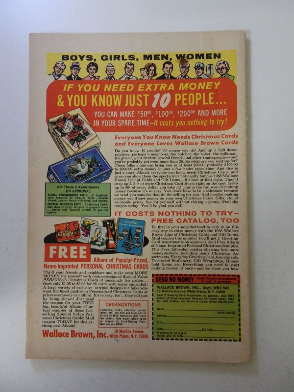 Daredevil #43 (1968) FN- condition stains front/back cover