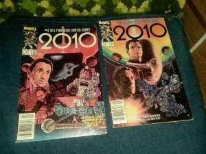 2010 1-2 Limited Series Complete Set sci-fi Movie Adaptation 1985 Marvel comics