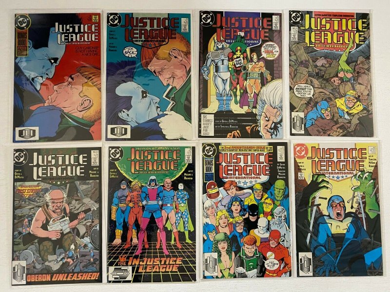 Justice League America lot 49 diff from:#2-50 avg 7.0 (1987-91)