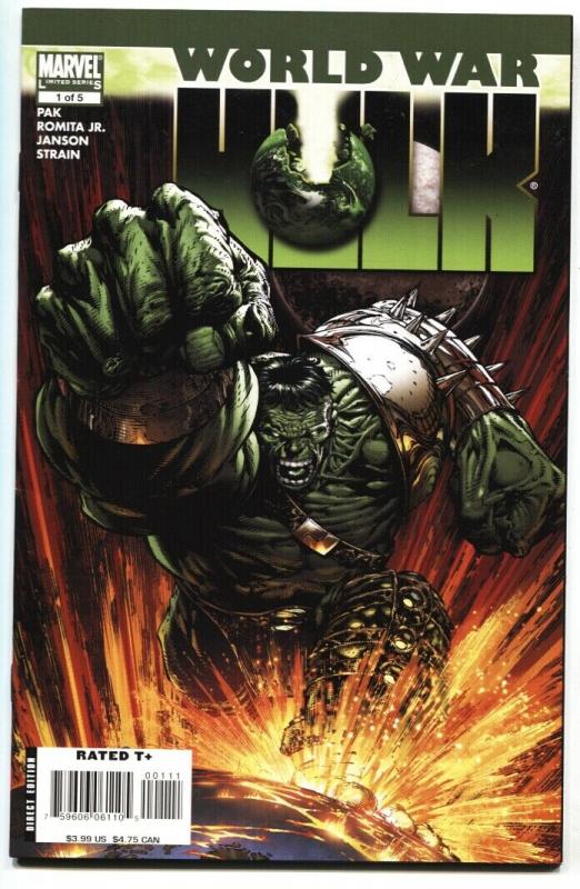 World War Hulk #1 1st issue comic book  2007 Marvel