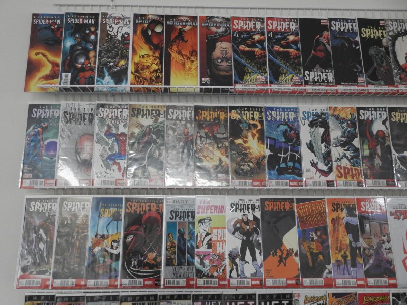 Huge Lot 160+ Comics W/ Spider-Man, Infinity, Wolverine, +More! Avg VF/NM Cond!