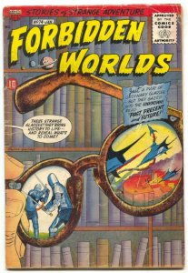 Forbidden Worlds #74 1959- ACG Silver Age comic VG-