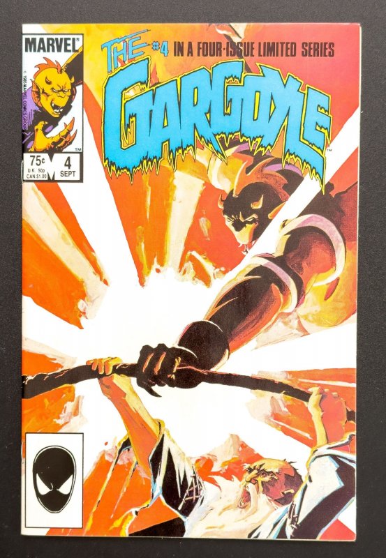 Gargoyle #1-4 Mini Series (1985) [Lot 4bks] Complete Set - Marvel Fantasy -VF