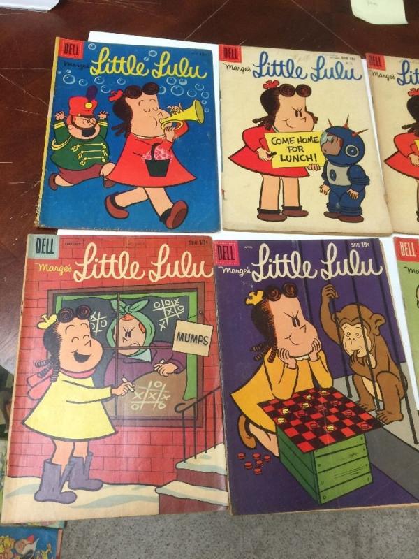 Dell Marge's Little Lulu 120 124 (x2) 127 128 140 133 144 All 2.0-4.0