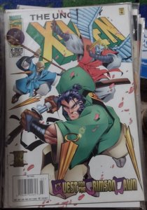 UNCANNY X-MEN #330 1996 MARVEL DISNEY   DOCTOR STRANGE CRIMSON DAWN NEWSTAND VAR