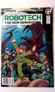 Robotech: The New Generation #9 (1986) Comico Comics Newsstand 1st Print Comic