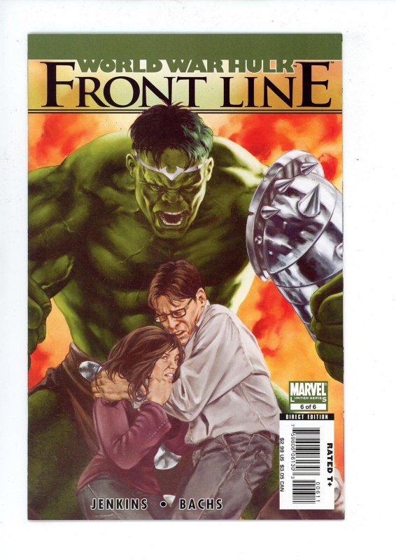 WORLD WAR HULK: FRONT LINE #6  (2007) MARVEL COMICS