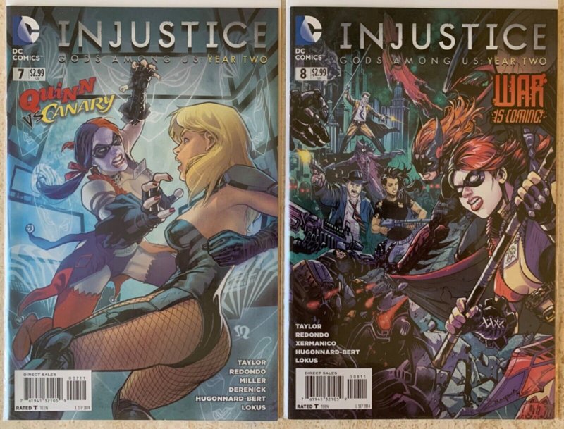 INJUSTICE: GODS AMONG US YEAR TWO 1-12 + ANNUAL 1 | 2014 | COMPLETE SERIES