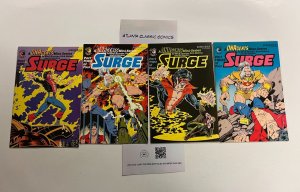 DNAgents Surge Miniseries Complete Eclipse Comics Books #1 2 3 4 43 JW5