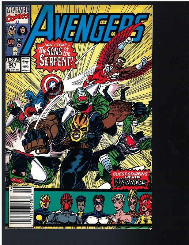 Avengers #341 (Marvel, 1991)