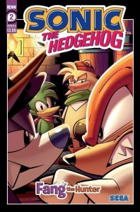 Sonic the Hedgehog Fang Hunter #2 Cover B Comic Book 2024 - IDW