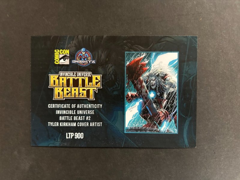 Battle Beast #2 SDCC Exclusive Only 900 NM+ Or Better