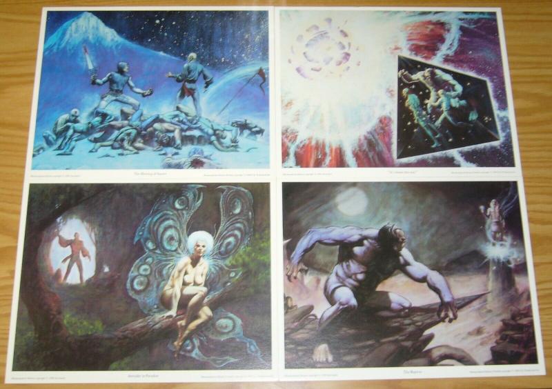 Metamorphosis Odyssey Portfolio by Jim Starlin - dreadstar prints - sqp 1980 set