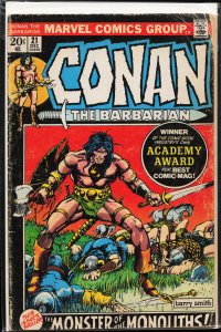 Conan the Barbarian #21 (1972) Conan