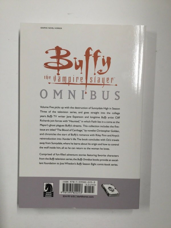 Buffy The Vampire Slayer Omnibus Volume Vol. 5 Tpb Softcover Nm  Dark Horse