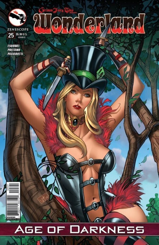 GFT PRESENTS WONDERLAND #25 (2014) NEI RUFFINO | VARIANT D