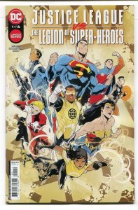 JUSTICE LEAGUE VS THE LEGION OF SUPER-HEROES (2021 DC) #1 CVR A SCOTT GODLEWSKI
